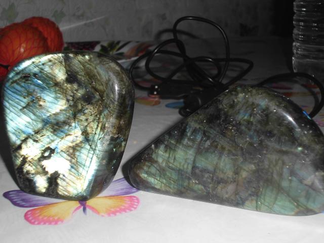 Photo échange bloc tourmaline labradorite shungite image 2/4