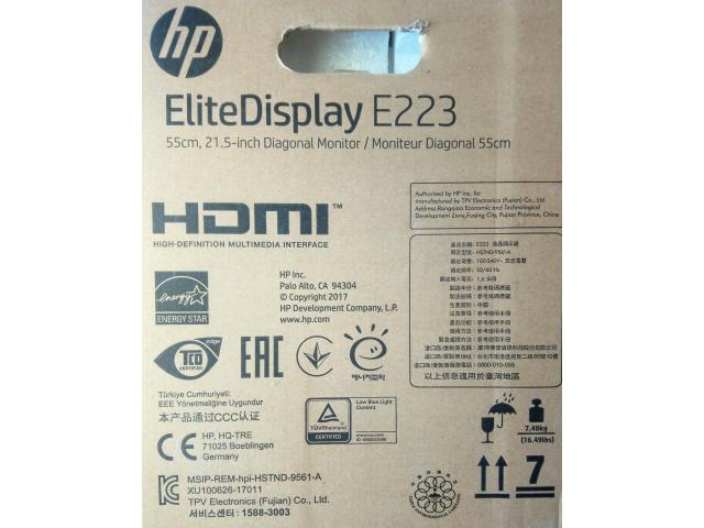 Photo Écran HP Elite Display E223 image 2/5