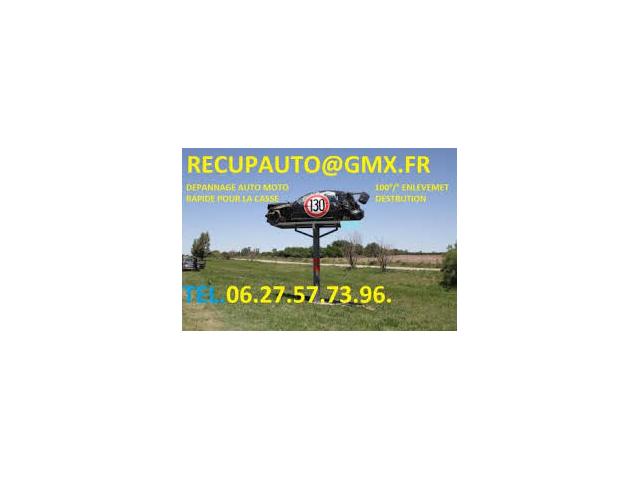 Photo epaviste gratuit 100% GRATUIT . epaviste Aniane 0627577396  dans tous l héraut tel. 0.6.2.7.57.73.96 image 2/6