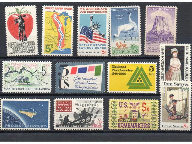 Photo Etats-Unis timbres divers image 2/6
