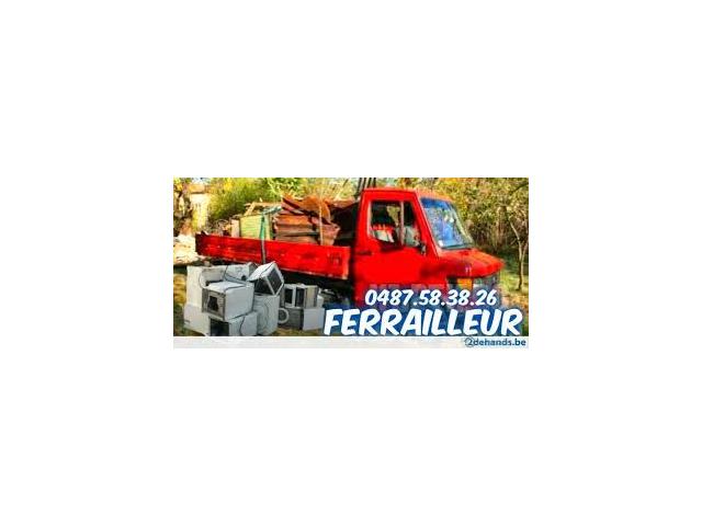Photo ferrailleur.0487.58.38.26 retirer votre vieux metals Gratis image 2/3
