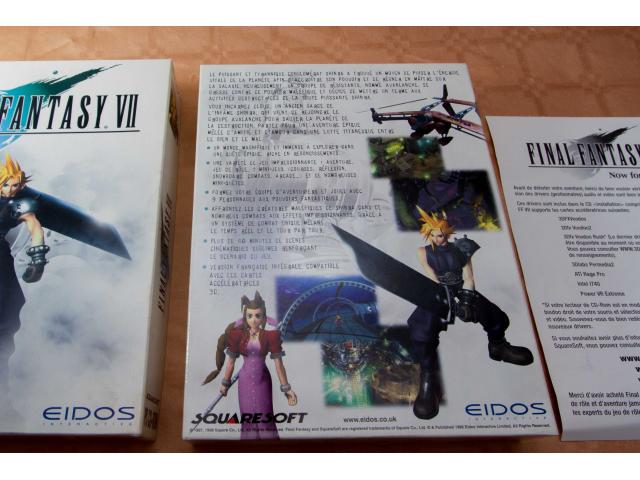 Photo Final Fantasy VII -Le jeu PC de Square Enix (1998) image 2/5
