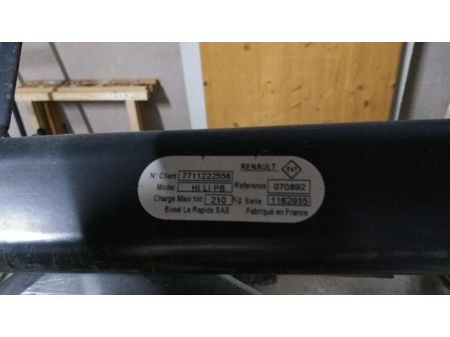 Photo GALERIE ET ECHELLE DE RENAULT TRAFIC L1 HA PB image 2/2