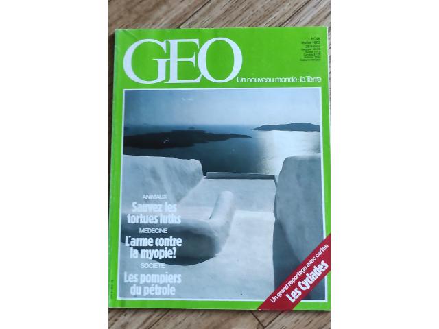 Photo GEO magazine du monde (première edition +  n°13 à 48) image 2/6