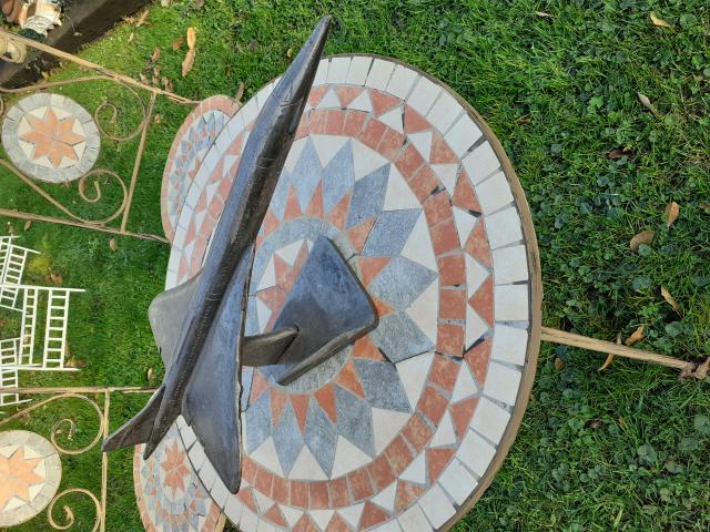 Photo GRAND AVION CONCORDE EN FONTE PATINEE image 2/6