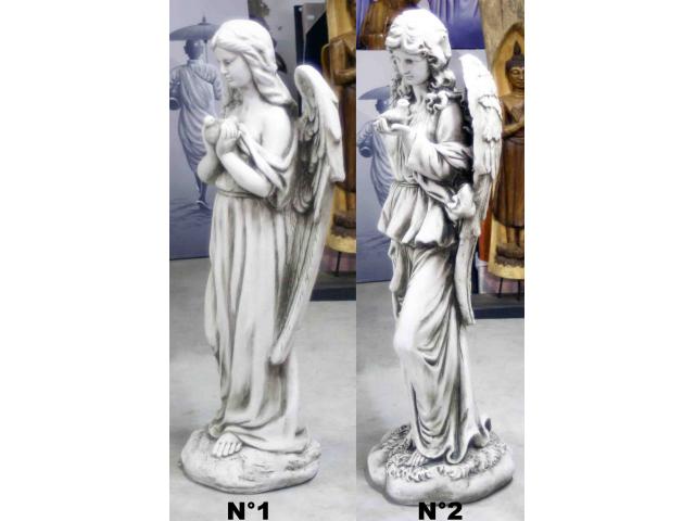 Photo grande statue d'ange en résine - H: 83 ou 101 cm image 2/4