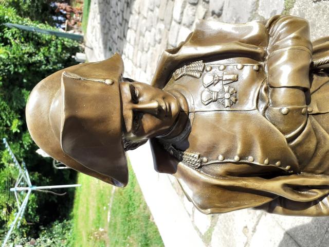 Photo GRANDE STATUE DE NAPOLEON EN BRONZE SIGNE image 2/6