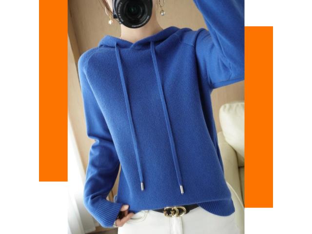 Photo Hoodie pour femme, grande taille, pull chaud à capuche, ample, manches longues, collection 2024. image 2/6