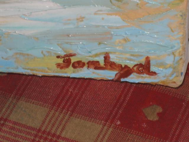 Photo huile sur toile "marine barques" image 2/3