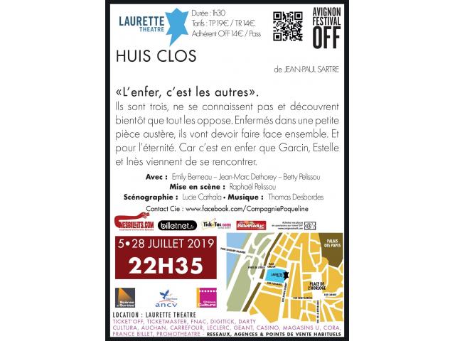 Photo Huis Clos - Festival d'Avignon image 2/2