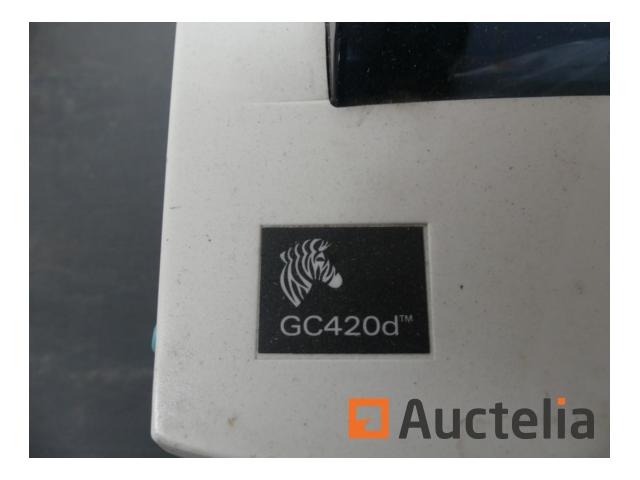 Photo Imprimantes d'étiquettes Marque : Zebra Modèle : GC420d image 2/4