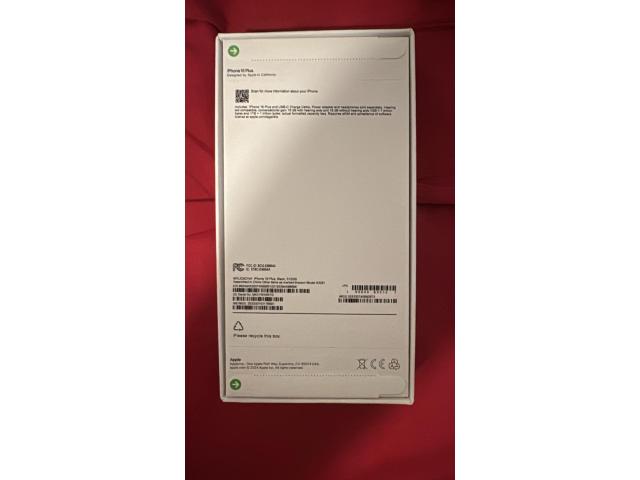 Photo iPhone 16 plus noir 256G image 2/2