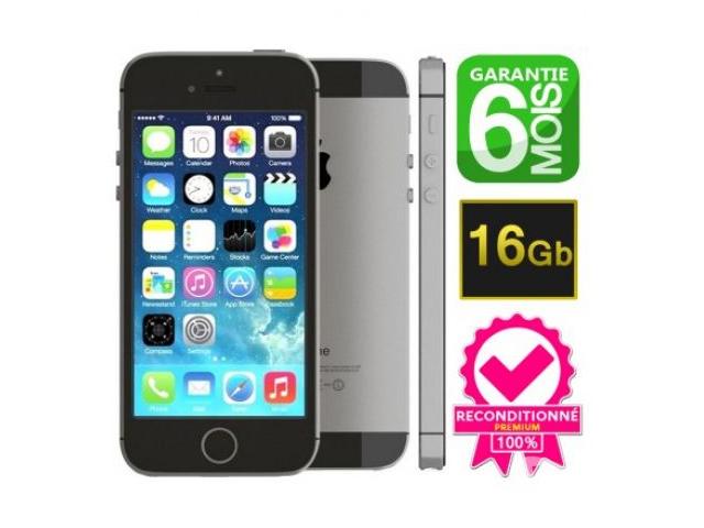 Photo iPhone 5S pas cher, prix -35% reconditionné à neuf ! image 2/3