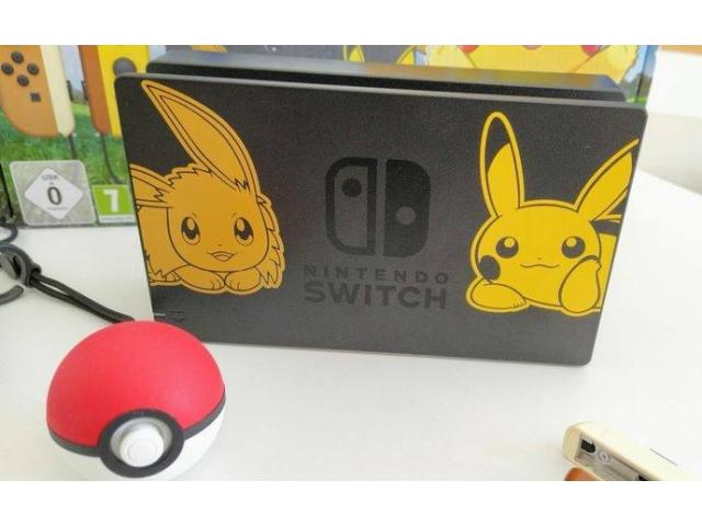 Photo je mets en vente ma console Nintendo switch édition Pokémon let's go Evoli image 2/2