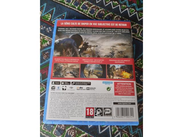 Photo Jeux ps5 sniper contract 2 neuf image 2/3