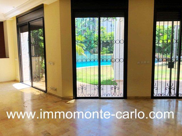 Photo Jolie villa avec piscine à louer à Hay Riad Rabat image 2/6