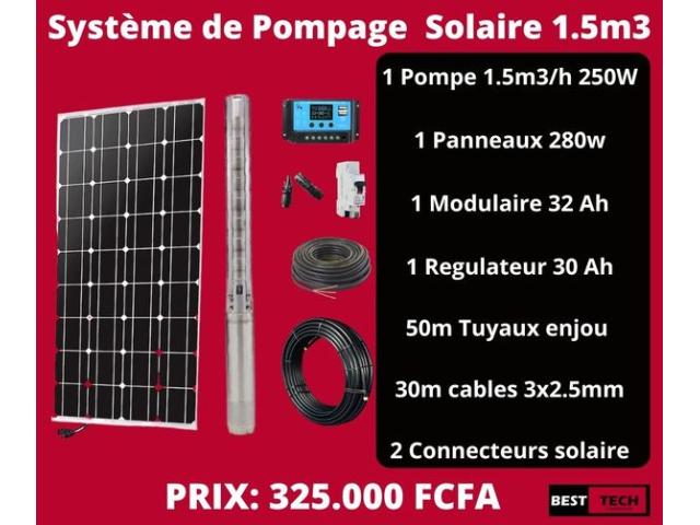 Photo KIT DE POMPAGE SOLAIRE image 2/2