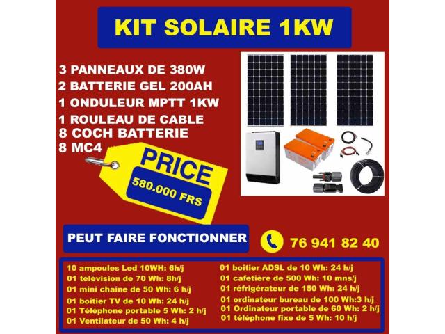 Photo KIT SOLAIRE POUR MAISON & BUREAU A VENDRE image 2/2