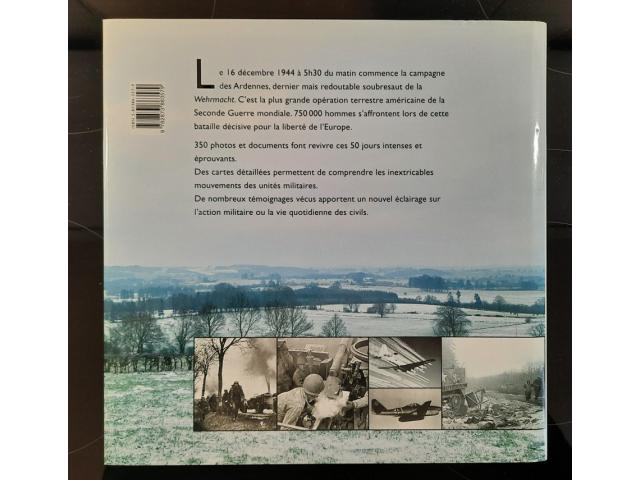 Photo La campagne des Ardennes -1944 - 1945. Edition Racine image 2/4