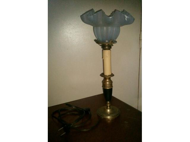 Photo Lampe ancienne laiton image 2/4