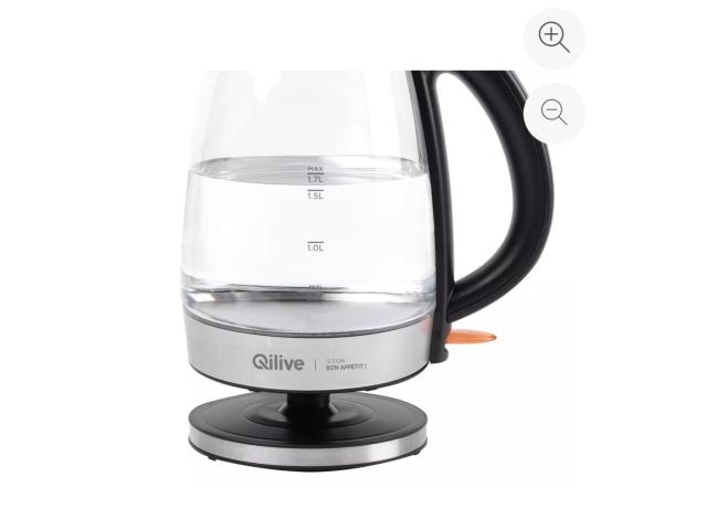 Photo Le bouilloire en verre Qilive -1,7L image 2/3