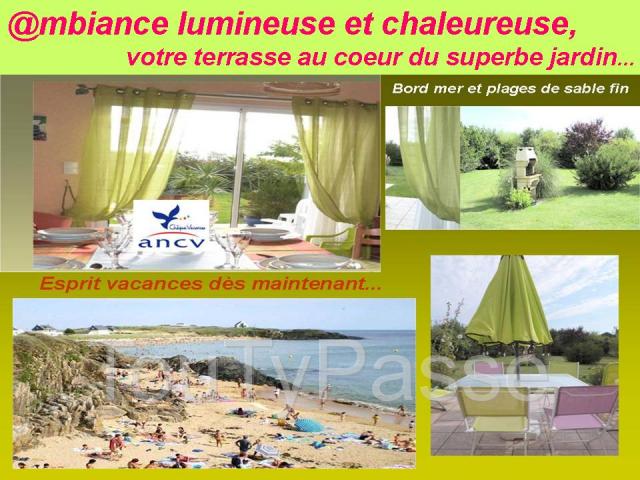 Photo LE POULDU SUPERBE GITE NEUF JARDIN BORD MER PLAGES ANCV image 2/6
