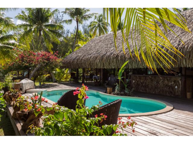 Photo Le terrain 37000 m2 avec boutique hôtel en Polynésie Française Bora Bora image 2/6