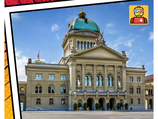 Photo LEGO Bundeshaus - Palais fédéral - Bern Schweiz - Suisse image 2/6