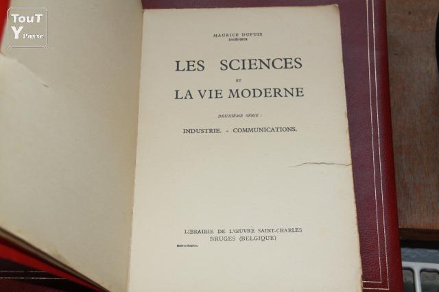 Photo Les sciences et la vie moderne : deuxième série, Dupuis M. image 2/2