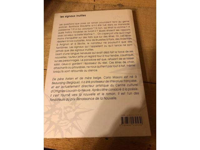 Photo Les signaux inutiles, Luce Wilquin Éditrice image 2/2
