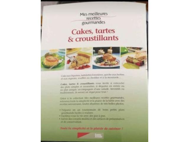 Photo Livre Cakes, tartes et croustillants vol. 1 Comme neuf image 2/2