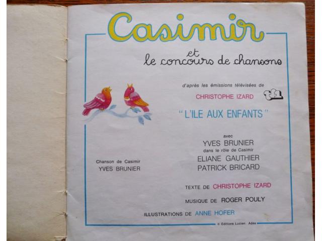 Photo Livre disque vinyl CASIMIR image 2/6