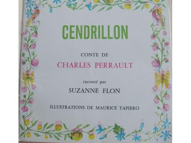 Photo Livre disque vinyl CENDRILLON image 2/6