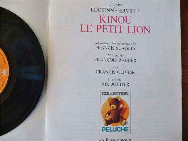 Photo Livre disque vinyl KINOU le PETIT LION image 2/6