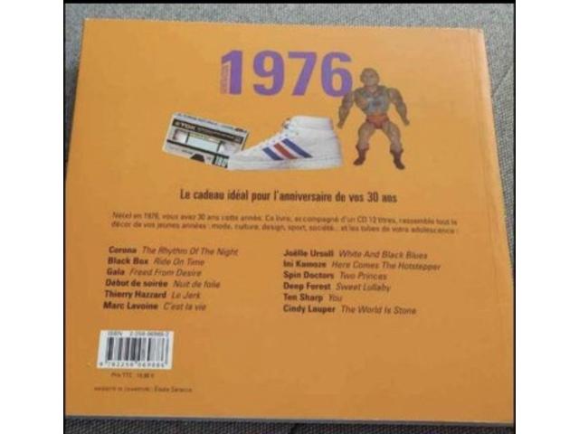 Photo Livre « Génération 1976 » Avec CD Neuf image 2/2