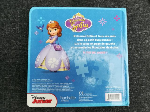 Photo Livre Puzzle « Princesse Sofia » Disney image 2/6