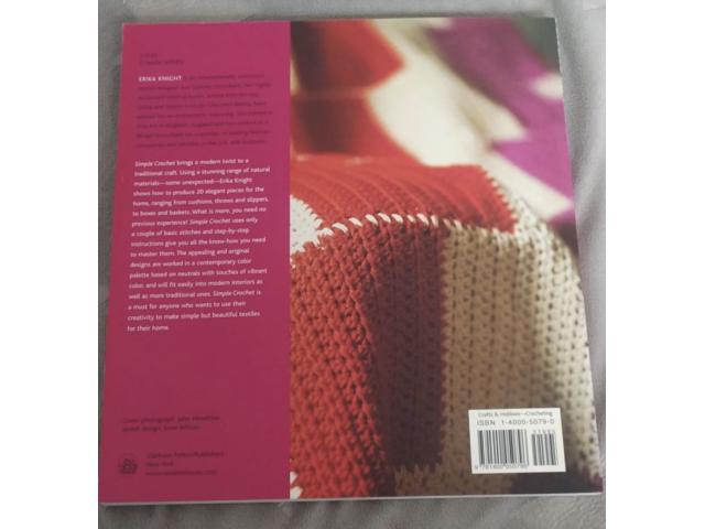 Photo Livre "Simple crochet" neuf image 2/2