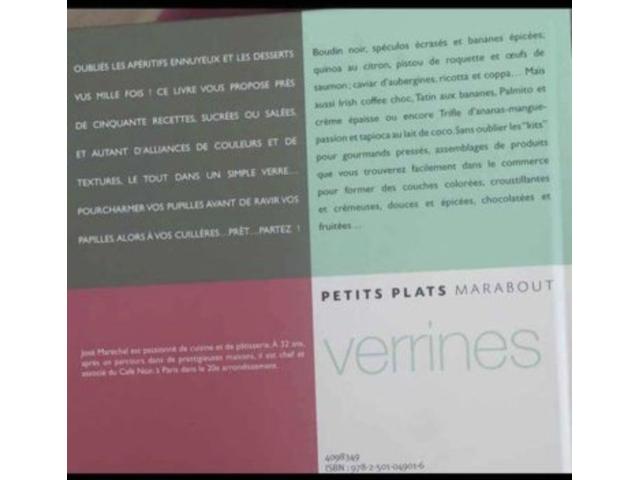 Photo Livre Verrines Éditions Marabout Neuf image 2/2