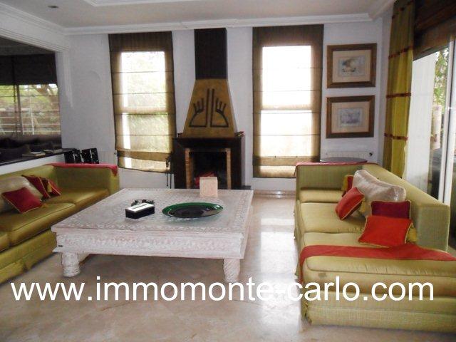 Photo Location une villa meublée avec piscine à Hay Riad Rabat image 2/4