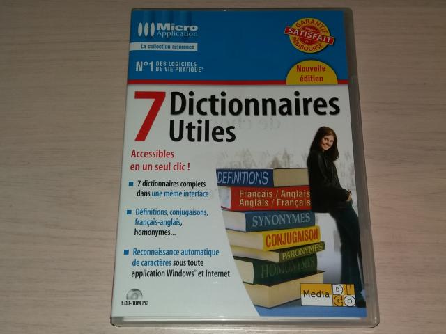 Photo Logiciel 7 dictionnaires utiles micro application image 2/4