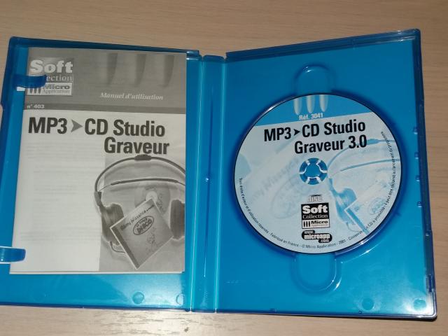 Photo Logiciel mp3 cd studio graveur micro application image 2/3