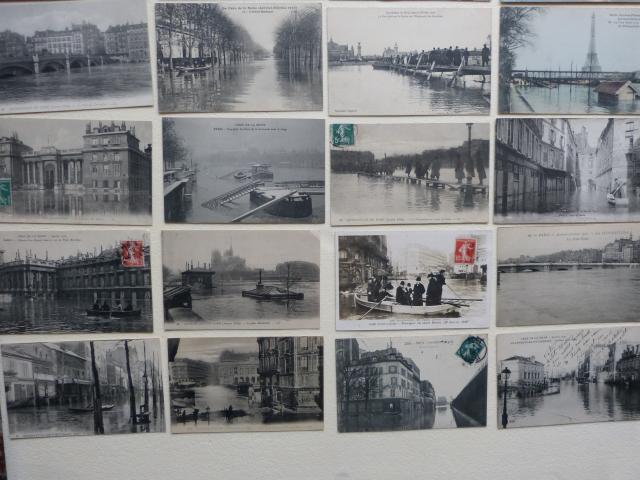 Photo LOT  DE 32 CPA  THEME INONDATIONS 1910 image 2/5