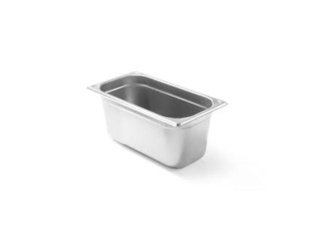 Photo Lot de bacs en inox pour saladette image 2/6