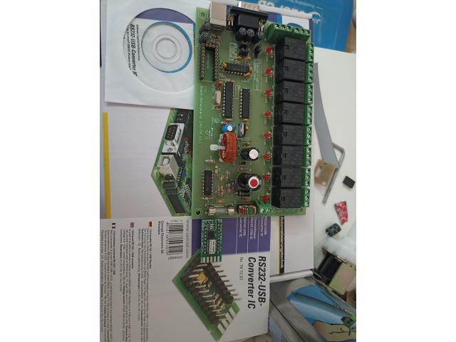 Photo Lot de carte relais + logiciel de commande image 2/3