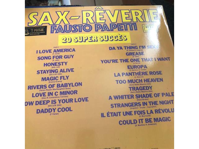 Photo LP Fausto Papetti, Sax rêverie image 2/2
