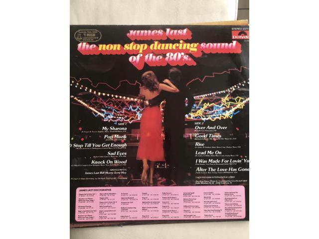 Photo LP James Last, The non-stop dancing sound of the 80´s image 2/2