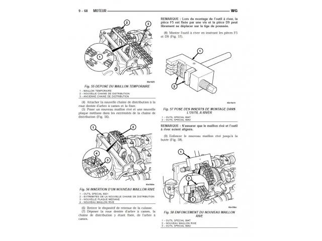 Photo manuel atelier entretien réparation technique Jeep Grand Cherokee WG - WJ - Fr image 2/6