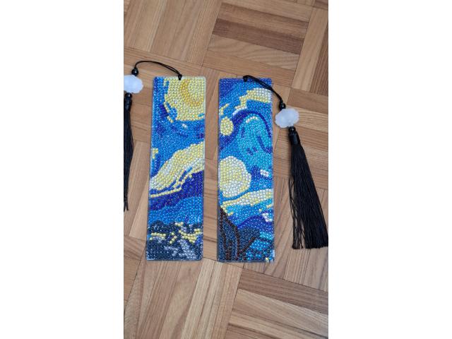 Photo Marques-pages "Van Gogh" en diamond painting/Lesezeichen image 2/2