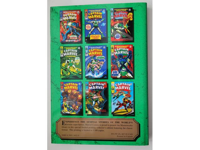 Photo Marvel Masterworks - Captain Marvel Vol. 50 - HC - VO image 2/2