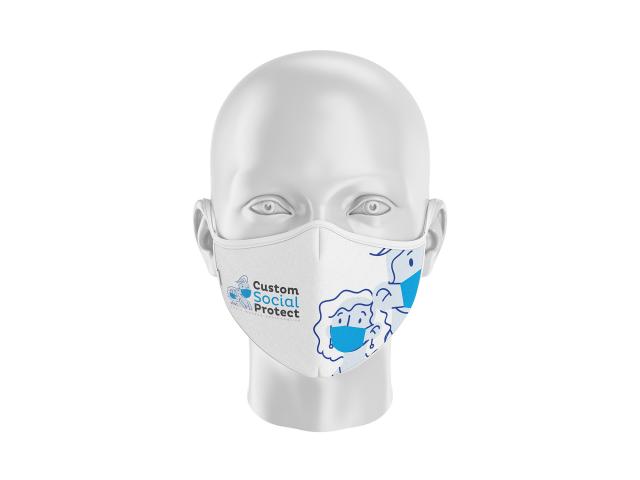 Photo Masque de protection medicale personnalisée image 2/4